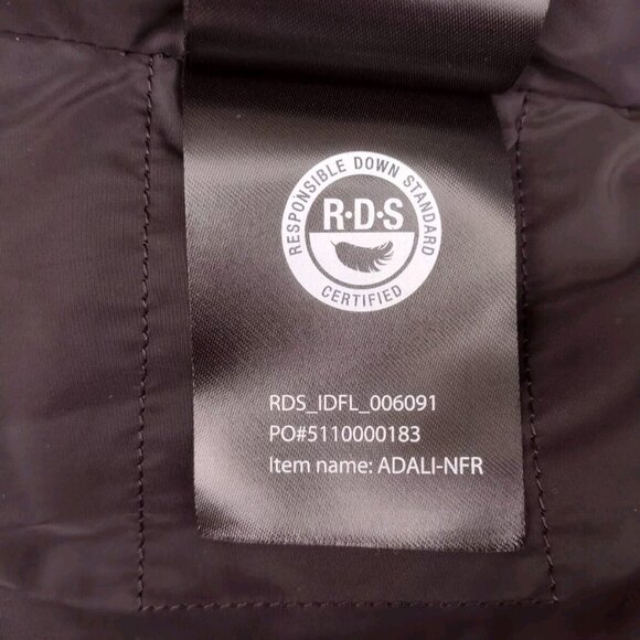 Mackage Adali Down Coat XXS Black Duck Down 800FP Warm Winter Jacket RDS - Picture 11 of 13